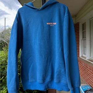 white fox hoodie